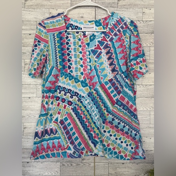 Alfred Dunner bright color women’s shirt (size small) - Picture 1 of 5